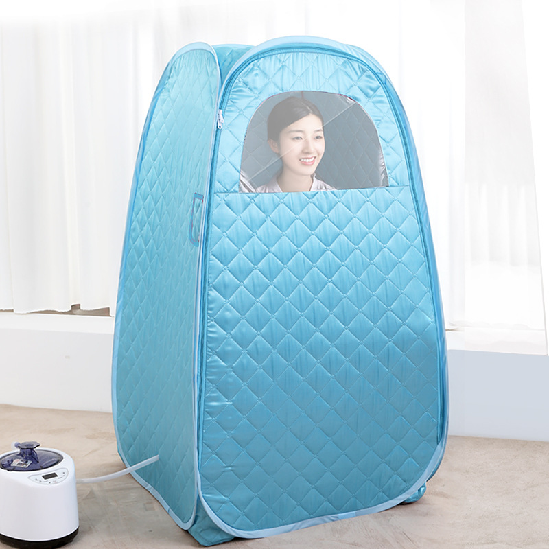 New Household Sweat Steam Box Thickened Heated Full Body Folding Steam Sauna Box Fumiger Moon Full Moon Sweating