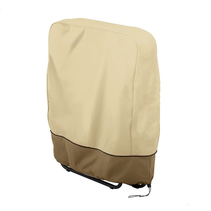 Factory Direct Sales Outdoor Sun Foldableing Chair Dust Cover Foldableable Portable Lounge Chair Cover Waterproof Sun Protection Rain Cover