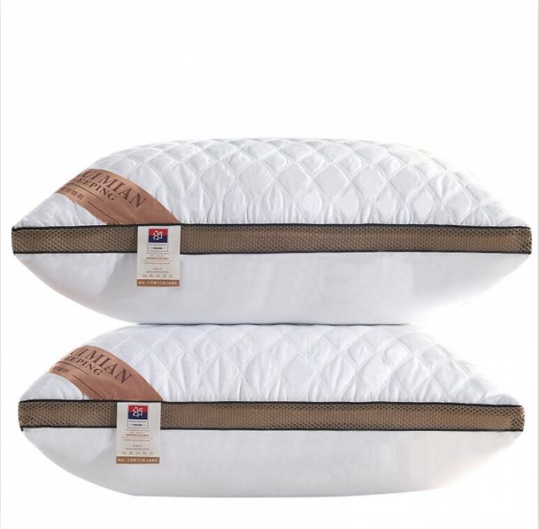 Hotel high and low pillow does not collapse hotel home pillow core dormitory cervical spine protection whole head core homestay manufacturers wholesale