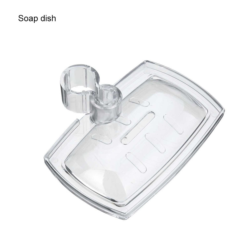 Transparent Adjustable Soap Dish Soap Holder Bathroom Tray 19/22/24/25 Transparent Soap Tray
