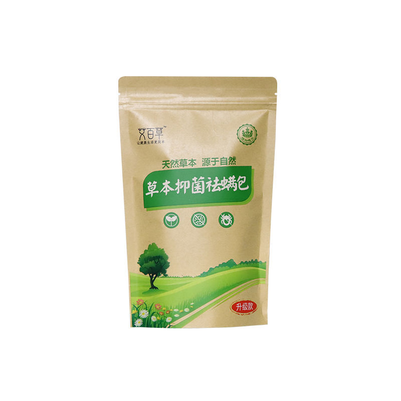 Explosive Artemisia Baicao 10 Bags Herbal Bacteriostasis and Mite Removal Package Household Bed Mite Removal Medium Grass Plant Deworming Wholesale