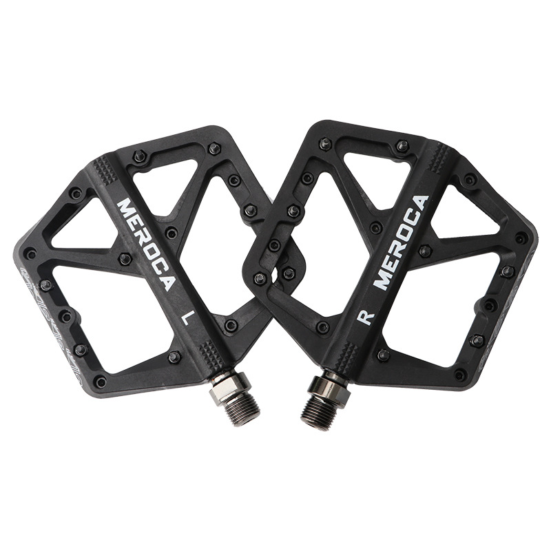 MEROCA mountain bike nylon pedal Peilin bearing wide non-slip XC off-road pedal pedal