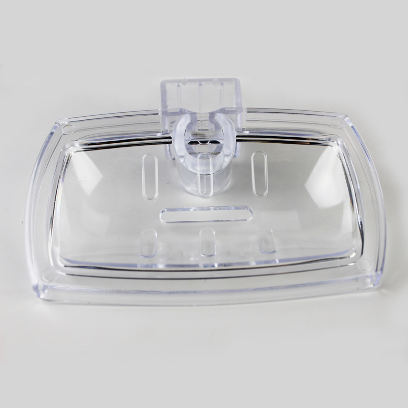 Transparent Adjustable Soap Dish Soap Holder Bathroom Tray 19/22/24/25 Transparent Soap Tray