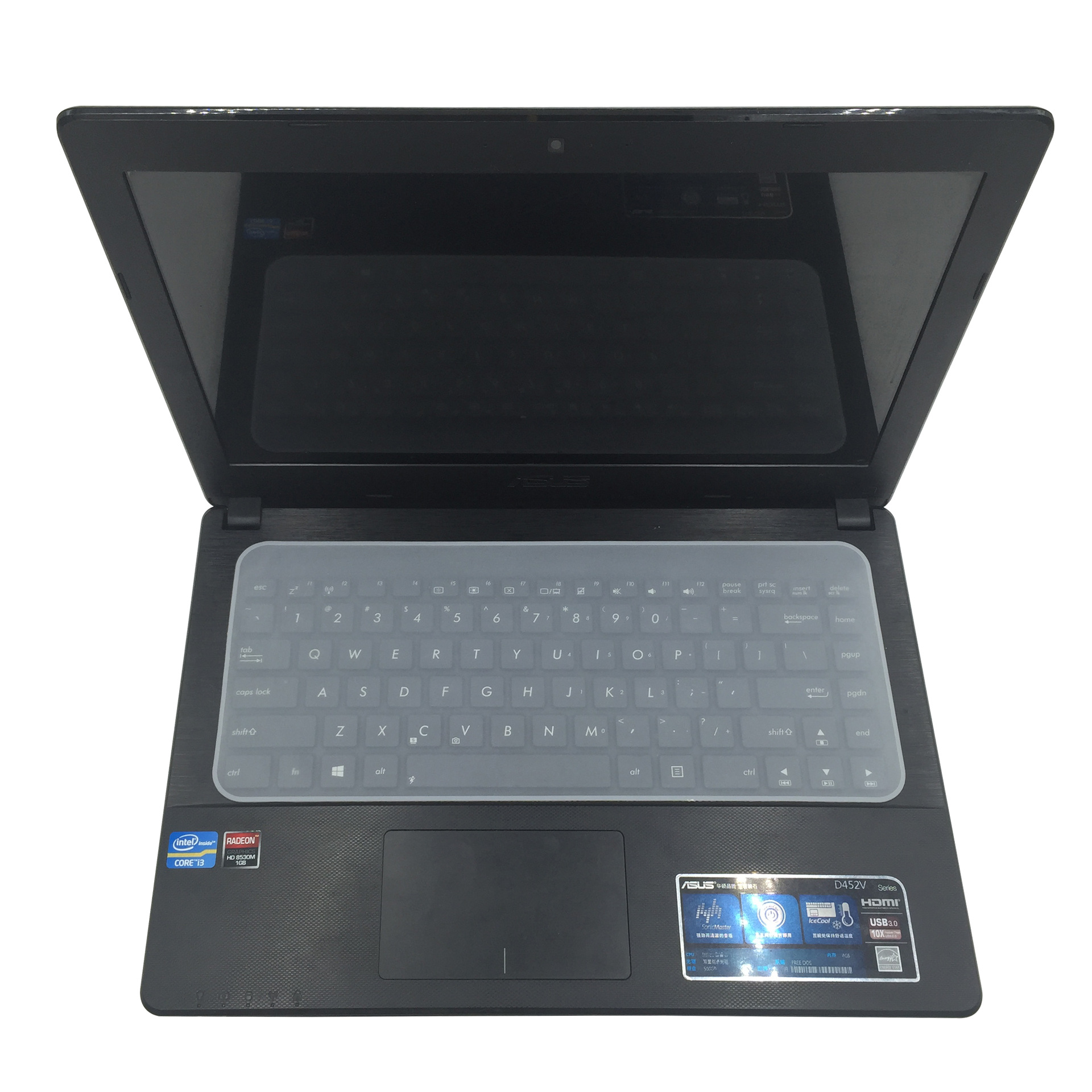 Laptop Keyboard Film Silicone 14/ 15.6inch Keyboard Protective Film Cartoon Dust Cover Universal Film