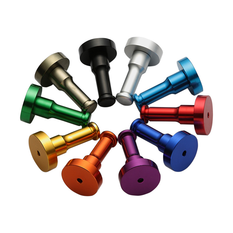 Space aluminum hook behind the door Hook bathroom balcony creative hanger color coat hook nail-free wall hanging towel hook