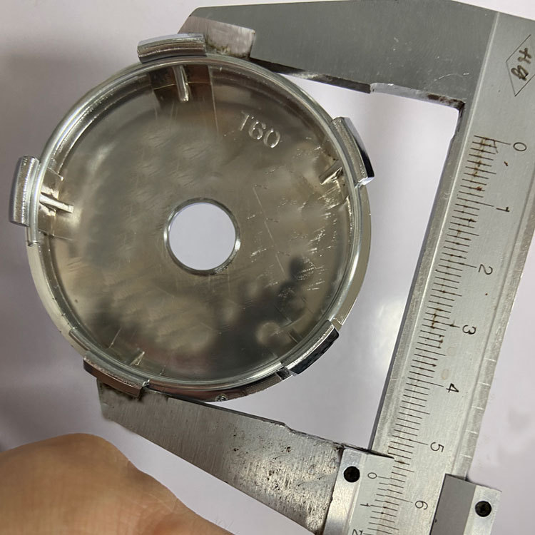 Modified T60 Car Hub Cap 58Mm57Mm56Mm Steel Rim Cover Black Electroplated Silver 60mm Universal Wheel Cover