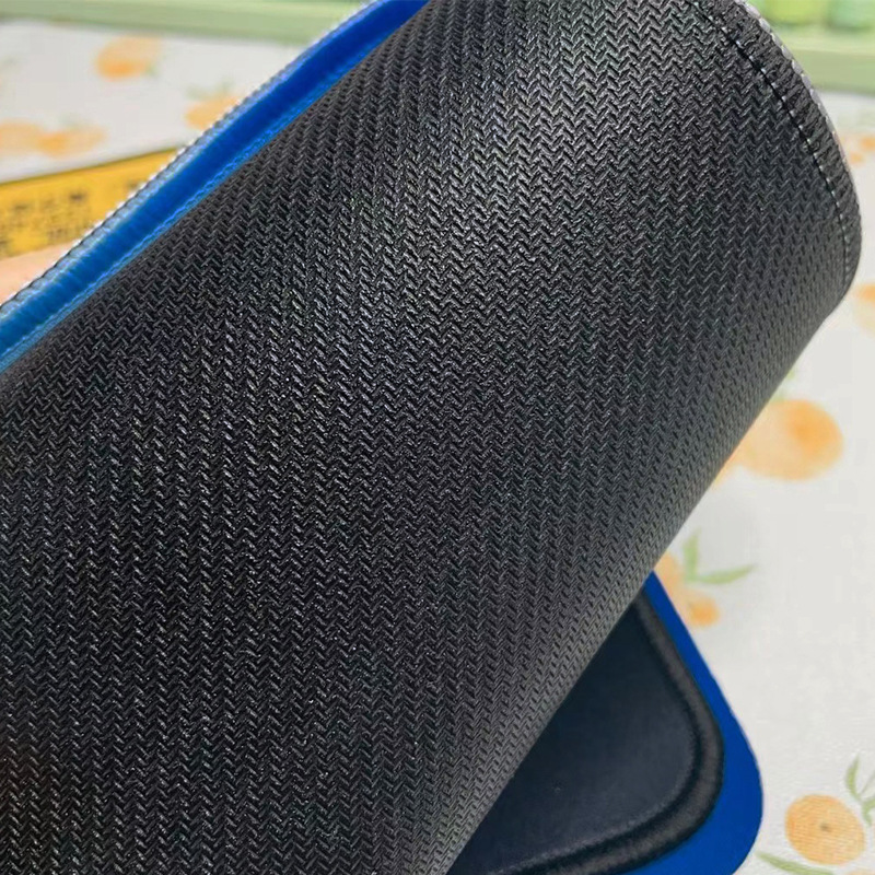 Pure Black White Mouse Pad Advertising Game Office Small Large Mouse Pad Color Screen Printing Blank Mouse Pad