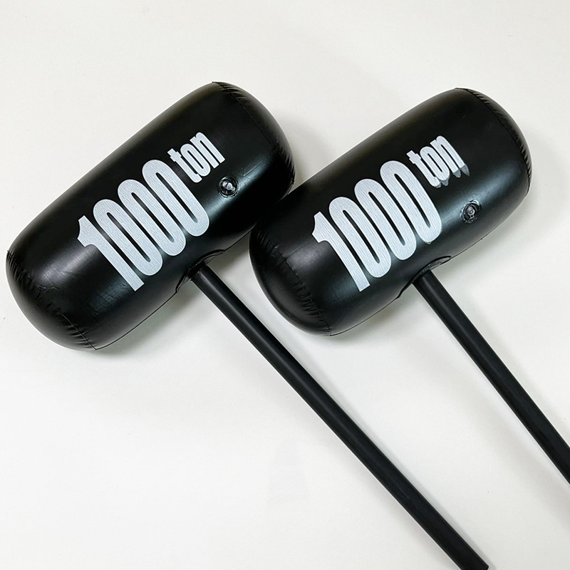 Inflatable Hammer inflatable hammer inflatable toys non-destructive punishment game props hammer thousand ton hammer wolf tooth hammer