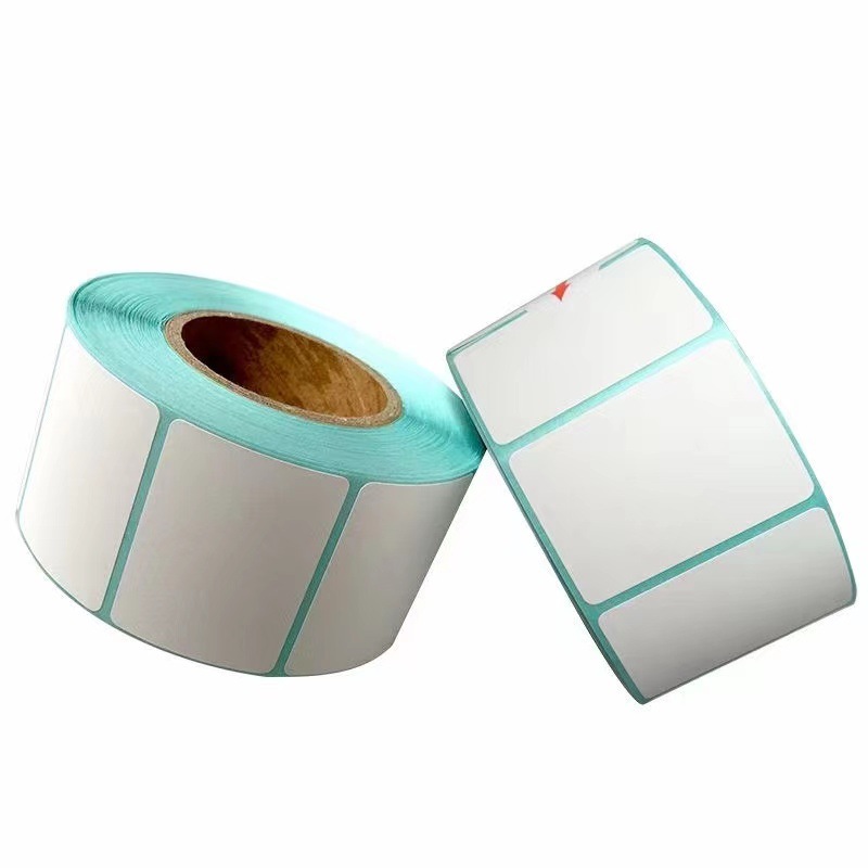 Label paper thermal paper 60x 40 bar code paper 60*40 scale paper printing paper take-out platform label sticker printing
