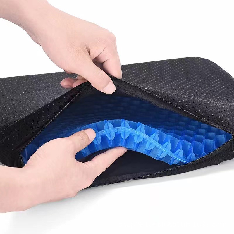 Factory Wholesale Honeycomb Gel Cushion Summer Products Ice Cushion Leather Sofa Car Seat Office Ice Cushion