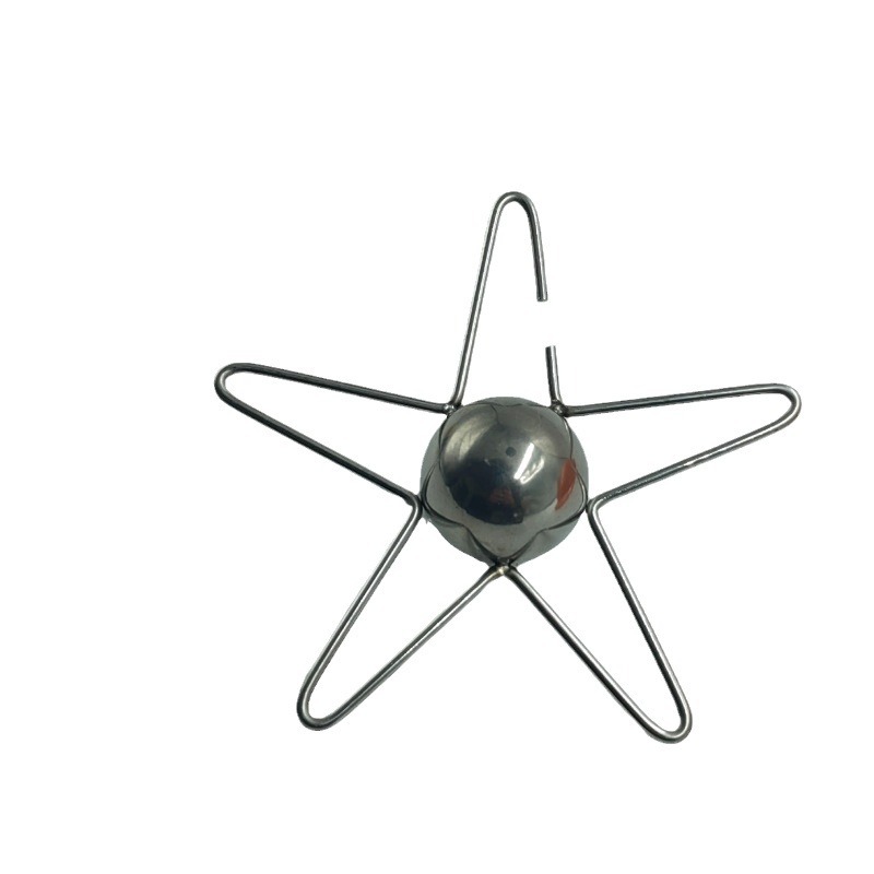 In stock wholesale coffee cooling tool 304 stainless steel solid ball 40CM round spherical coffee espresso ice hockey