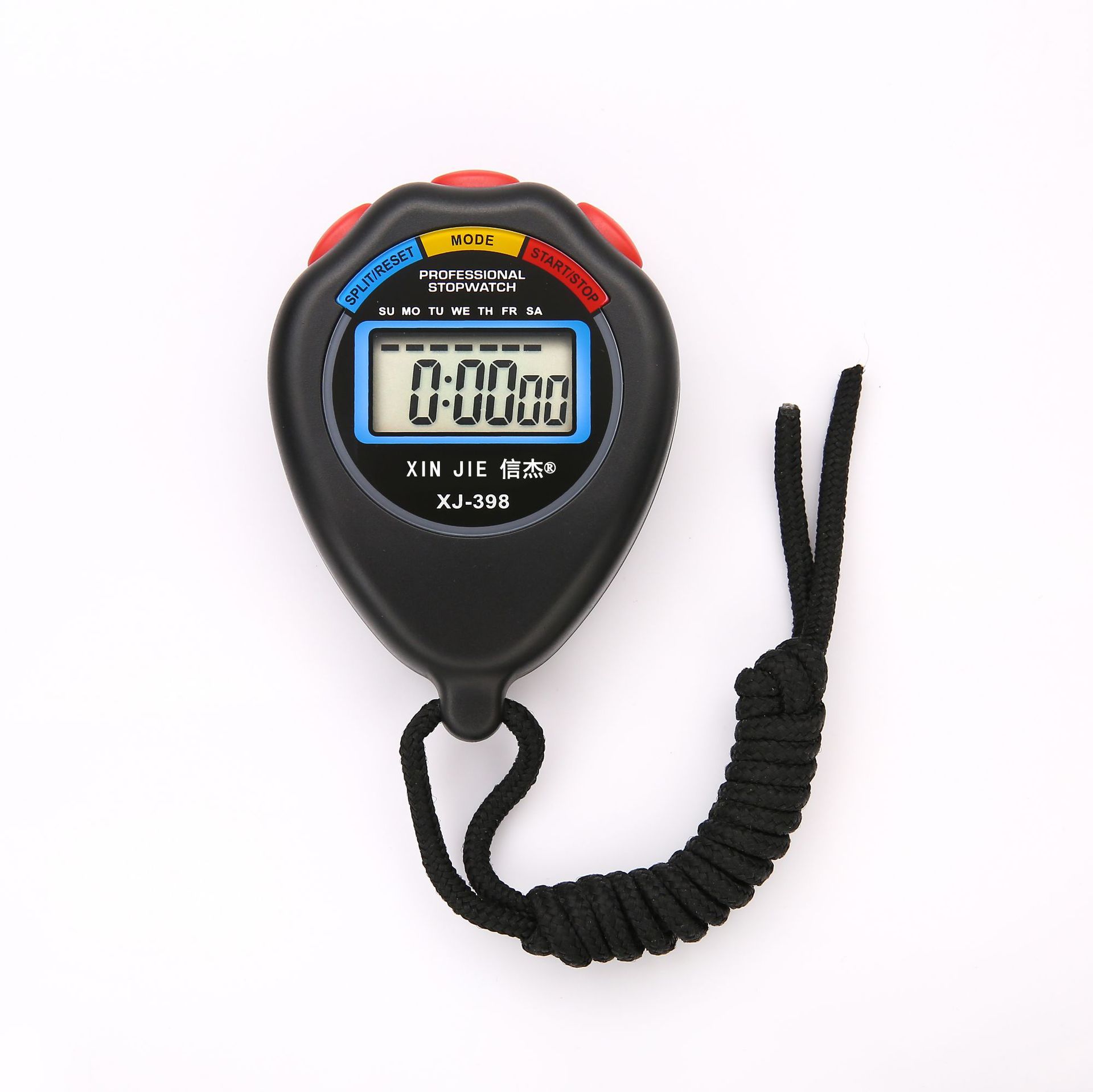 New multi-functional electronic sports stopwatch fitness running swimming timer competition referee timer wholesale