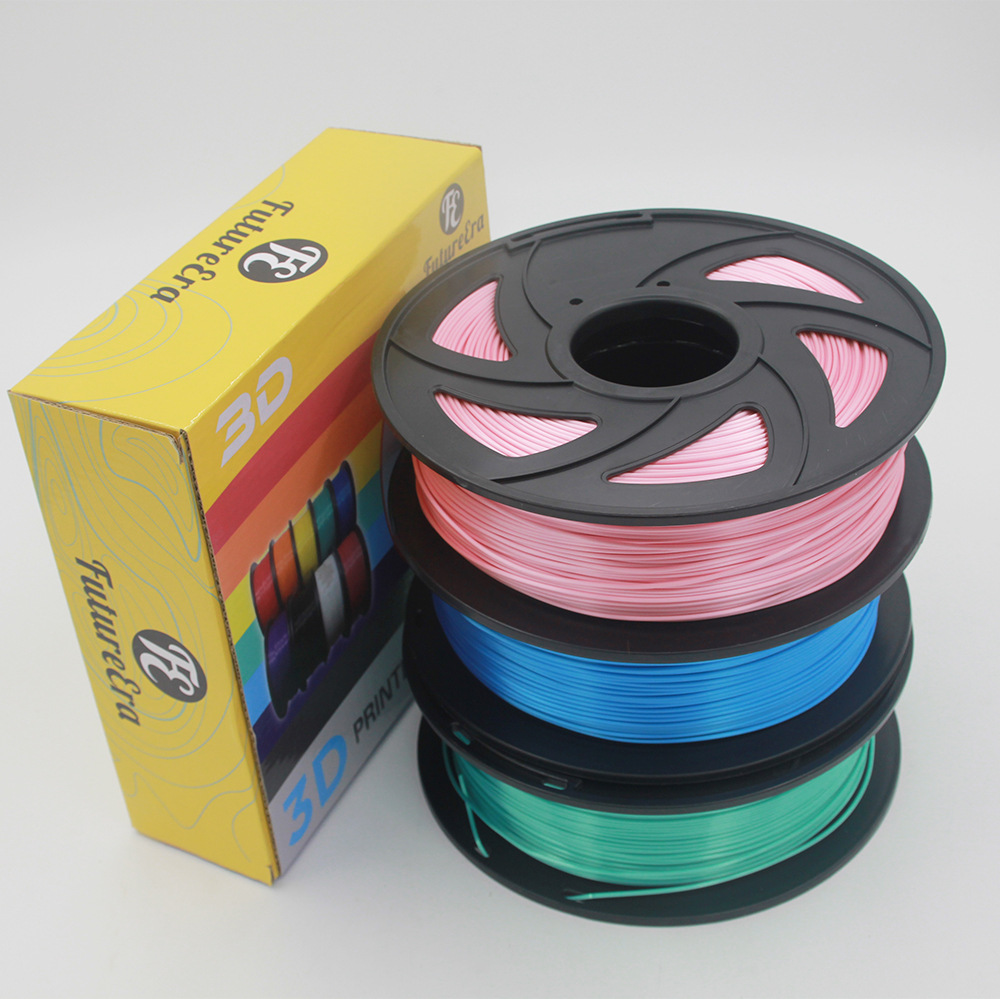 Manufacturers now supply high quality silk color PLA neat roll 3D printing consumables 1KG per roll in stock supply