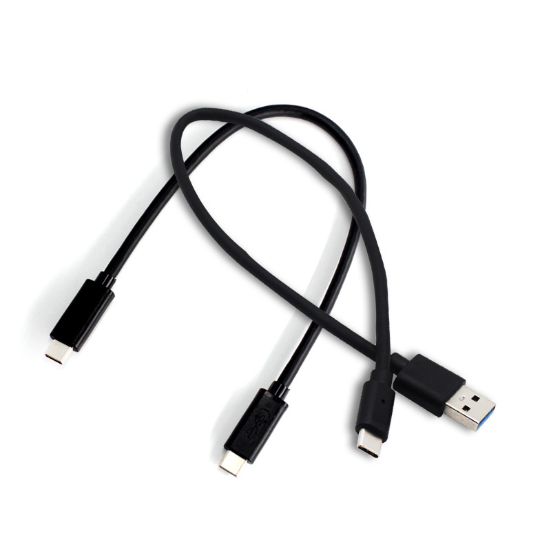 micro-B to type-C mobile hard disk data cable USB3.1 type-c to 3.0 data cable 10GB3.1