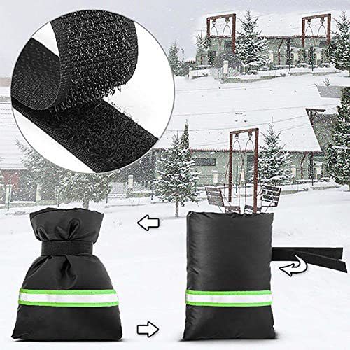 Outdoor Faucet Cover Winter Faucet Anti-freeze Protective Cover Reflective Strip Thermal Insulation Anti-icing Faucet Protective Cover