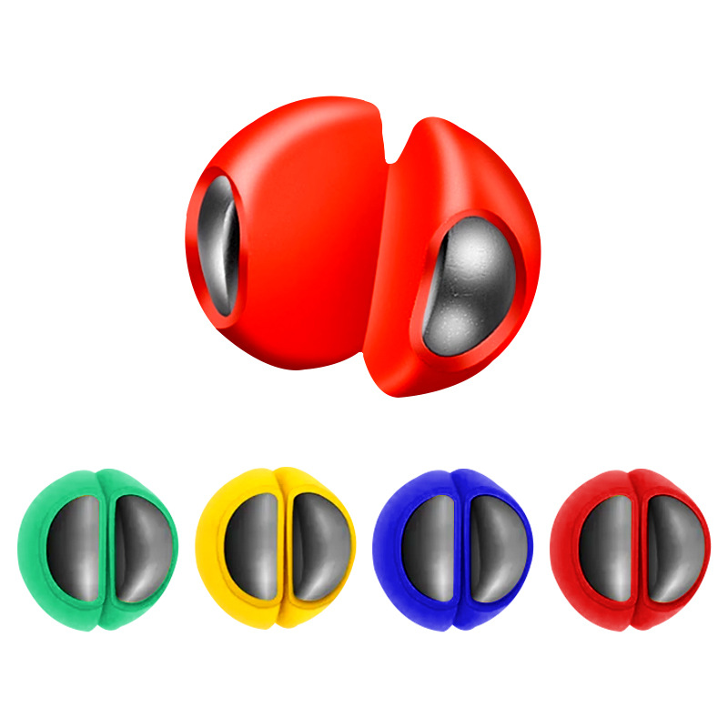 Plastic coated bite lead with lead micro lead opening lead does not hurt line fishing lead pendant rock fishing raft fishing accessories tin pendant fishing gear supplies