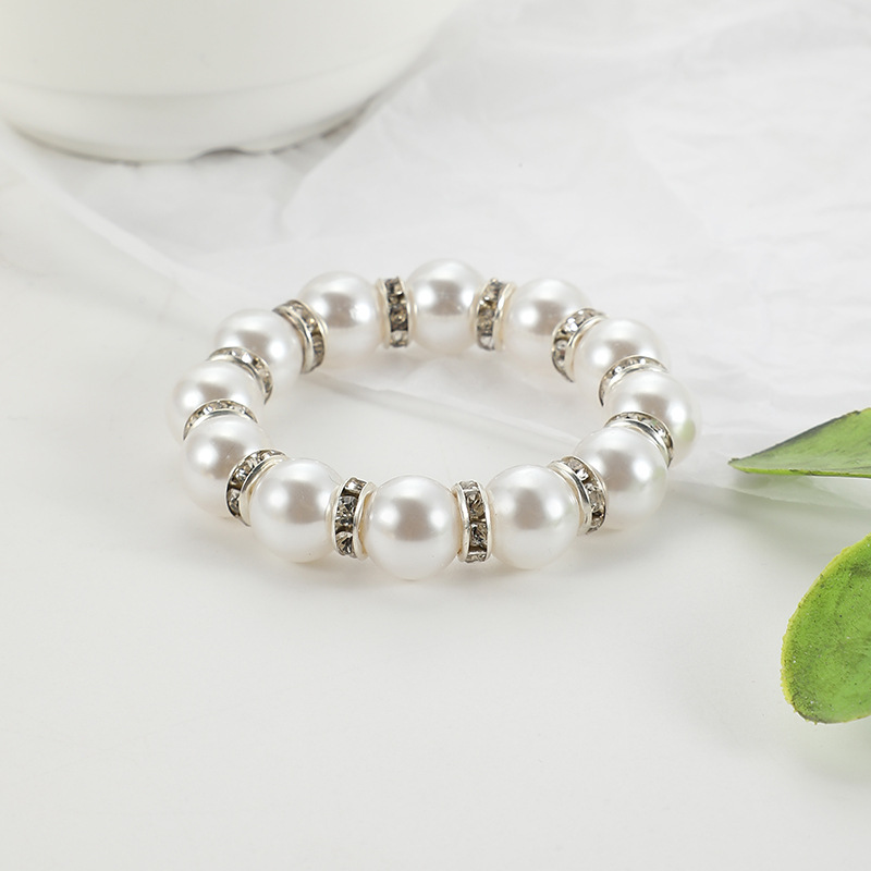 New Pearl Napkin Ring High-end Hotel Banquet Desktop Mouth Ring Set Table Crafts Western Restaurant Napkin Buckle