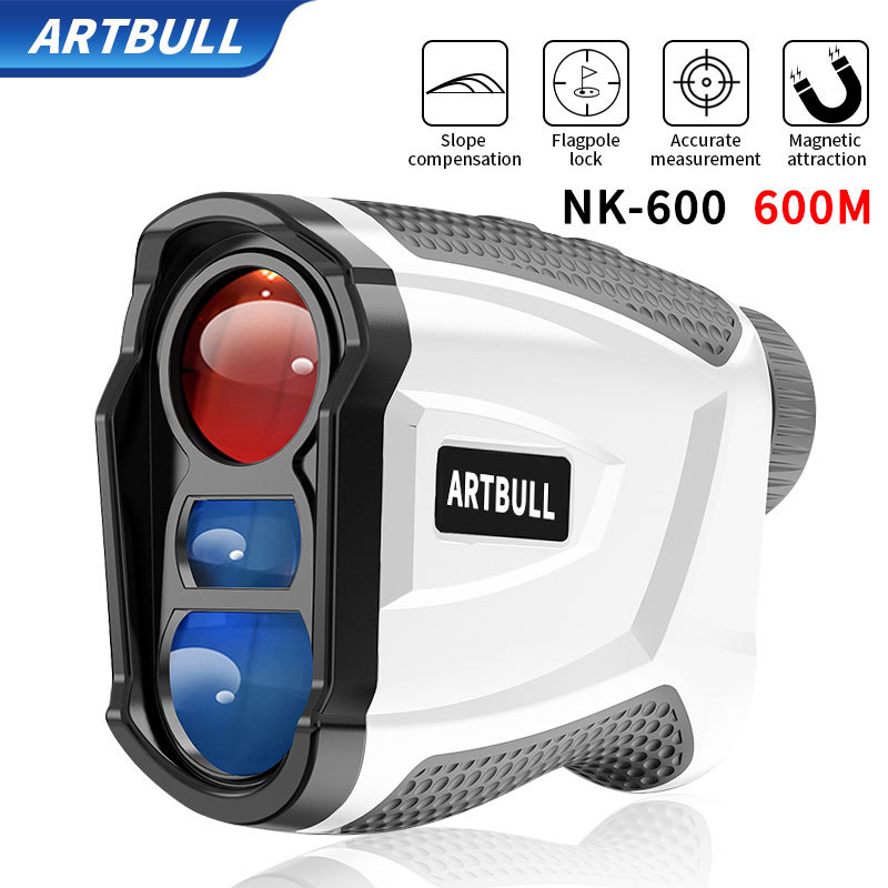 ARTBULL Golf Rangefinder Charging with Magnetic Speed Ranging Laser Rangefinder Telescope 600m