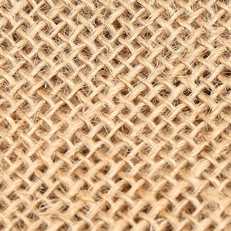 Linen fabric thickened jute vintage decorative background cloth handmade diy tablecloth old coarse cloth linen bag cloth Chinese style