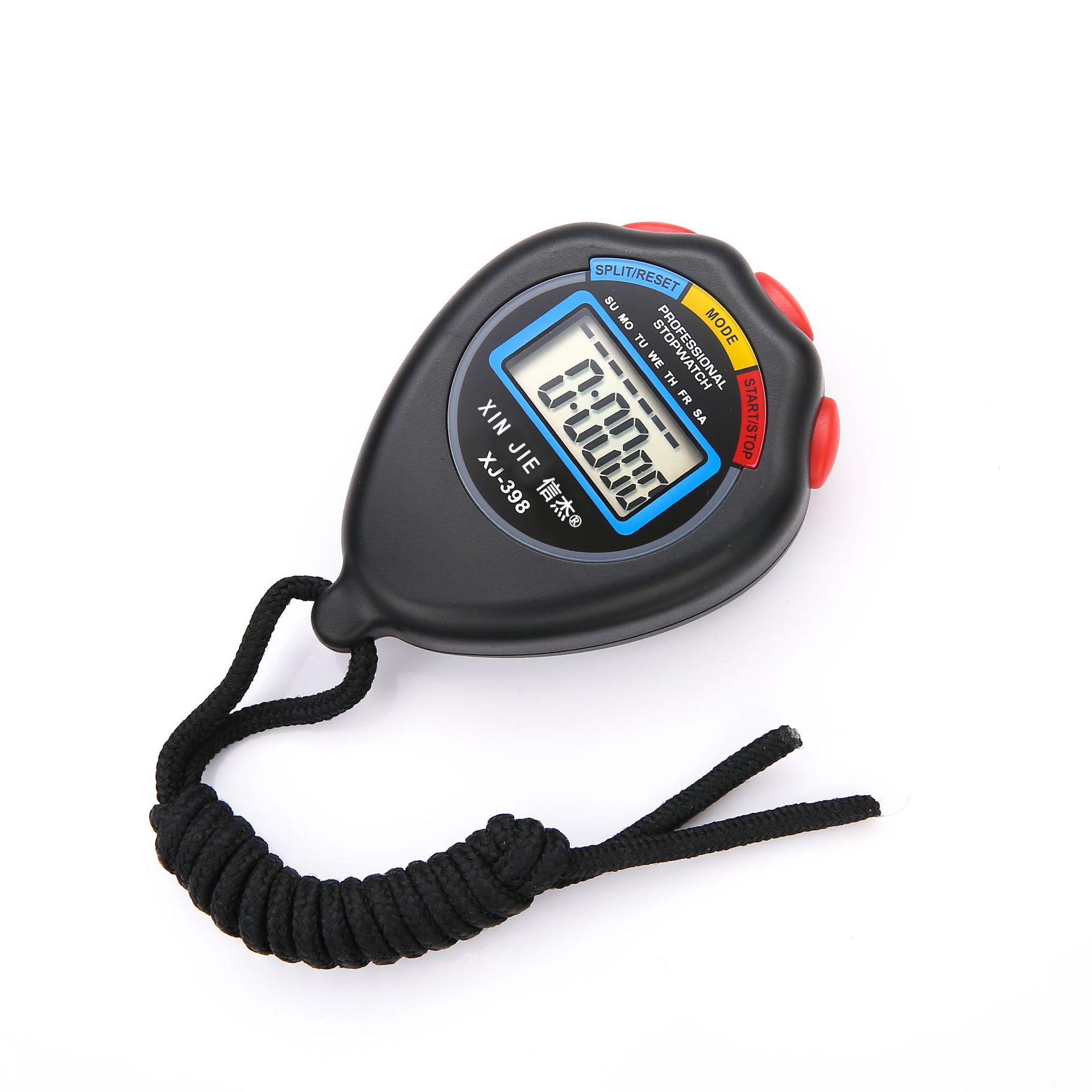 New multi-functional electronic sports stopwatch fitness running swimming timer competition referee timer wholesale