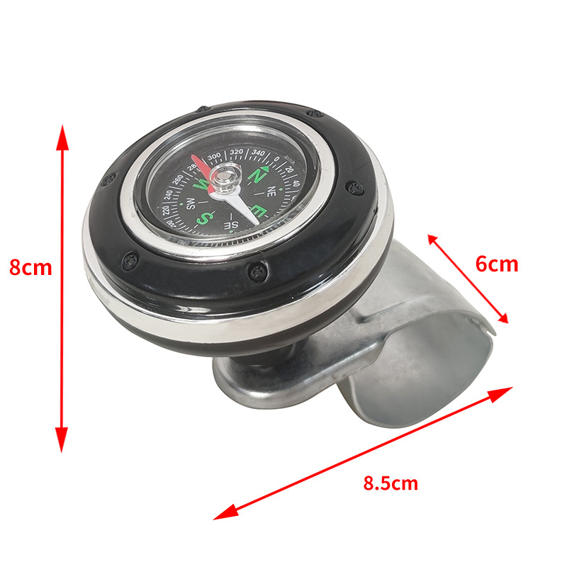 【Cross-Border Hot Item】Car Steering Wheel Power Ball Multifunctional Compass Truck Labor-Saving Steering Assist Wholesale