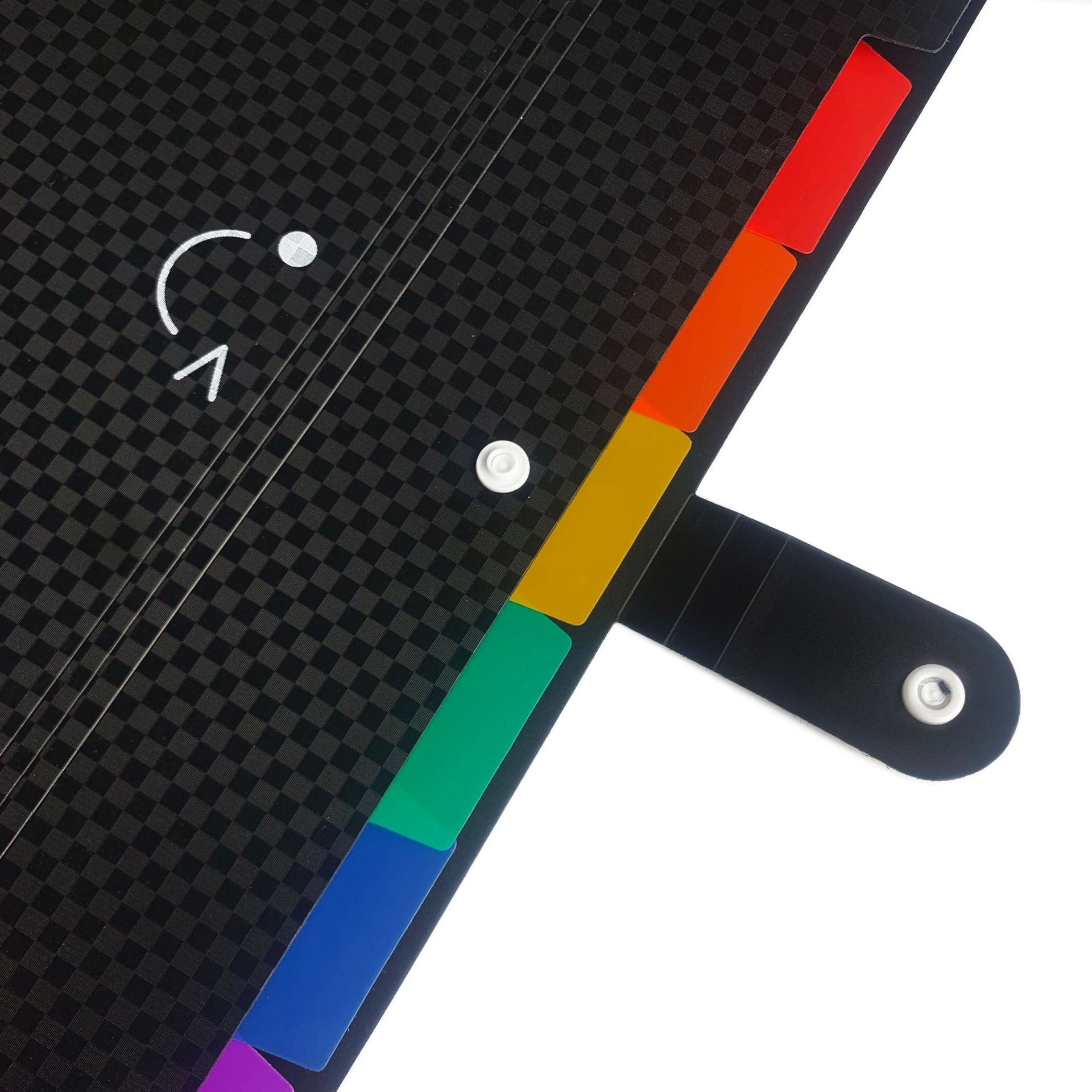 2025 Amazon New Checkerboard Accordion Bag A4 Single Button 7 Grids 13 Grids Organ Folder Manufacturer Wholesale