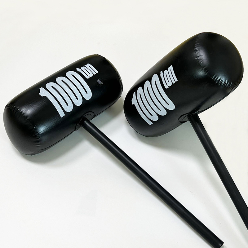 Inflatable Hammer inflatable hammer inflatable toys non-destructive punishment game props hammer thousand ton hammer wolf tooth hammer