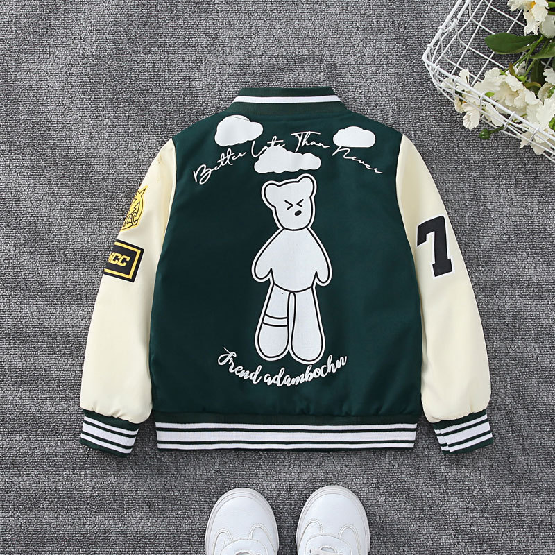Boys' Trendy Brand Coat Spring 2025 New Children's Wear Men's Baby Casual Middle and Big Children's Thin Children's Spring and Autumn Trendy