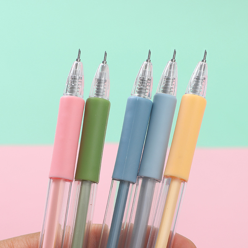 Morandi hand account cutting pen knife DIY tape paper knife small fresh art carving knife handmade art knife