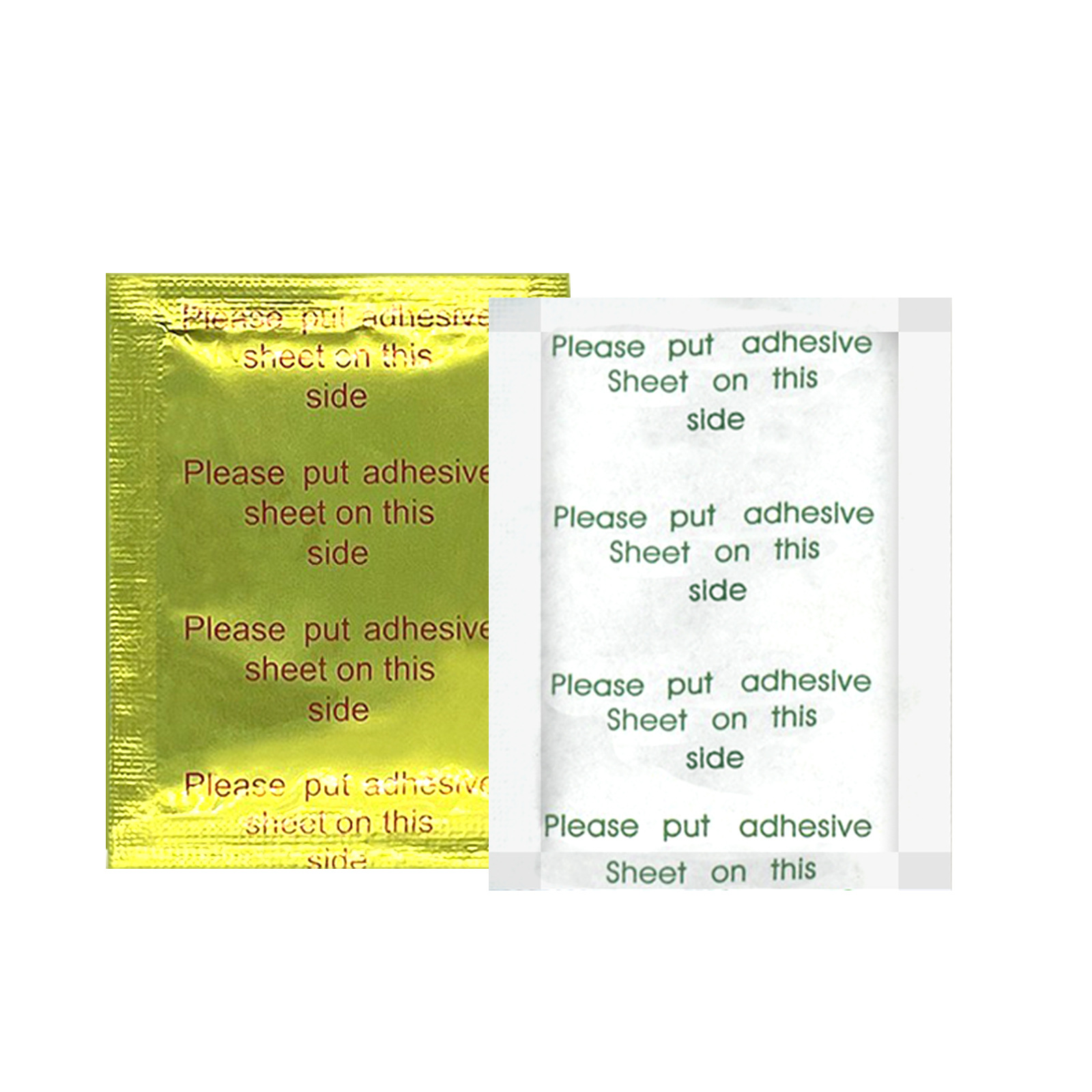 Foreign trade cross-border gold foil foot patch Thailand foot patch Wormwood bamboo vinegar foot patch Korean English gold kinoki foot patch