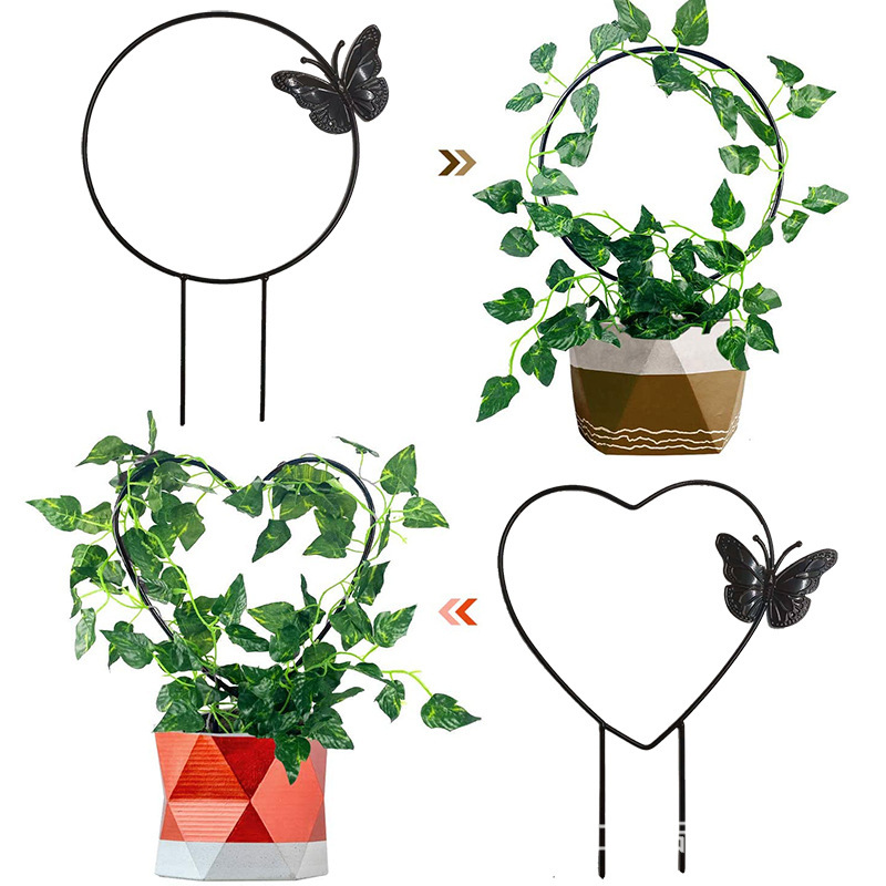 Cross-border Supply Horticultural Bracket Climbing Vine Plant Rack Plant Climbing Rack Green Plant Support Rack Potted Flower Rack