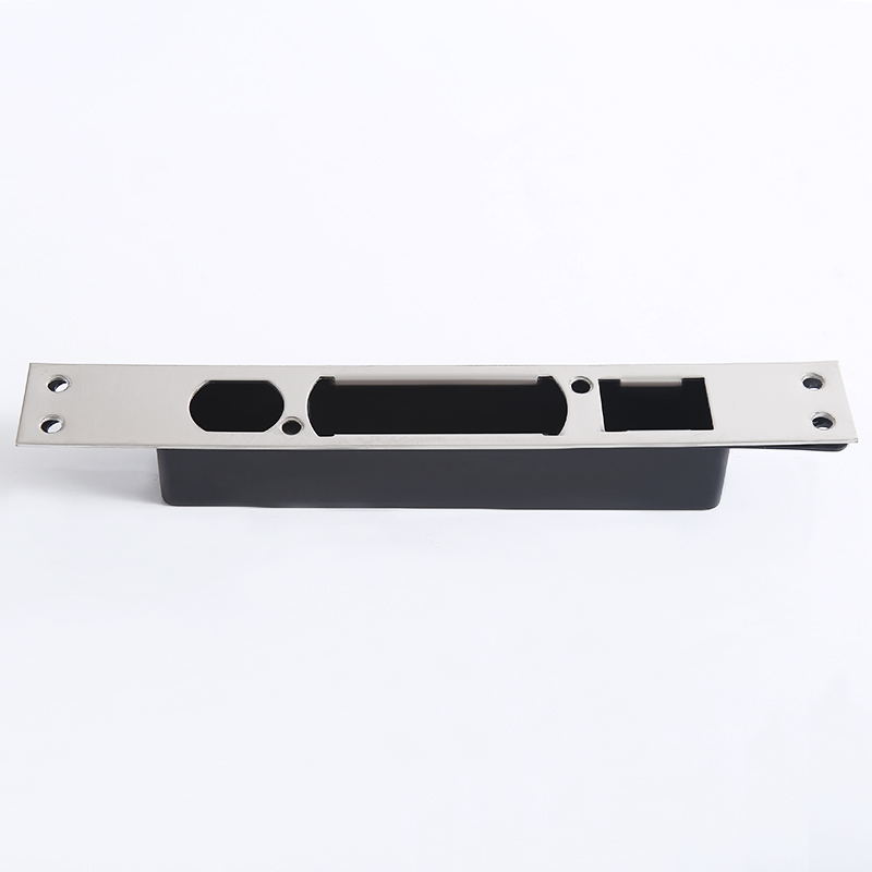 Anti-theft door lock box lock accessories door frame gusset plastic guide piece wooden door special lock tongue box buckle box wholesale