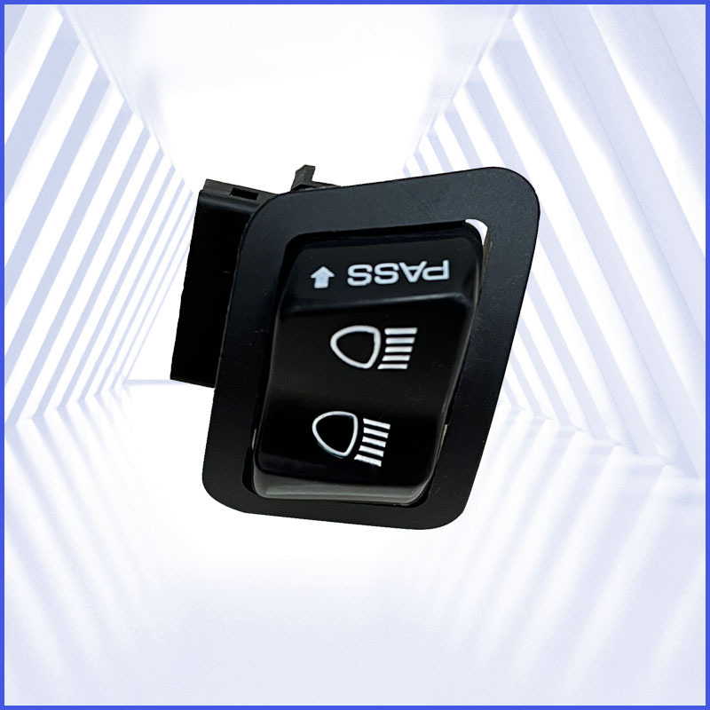 Newly Upgraded Cross-Border Motorcycle Accessories Button Switch Gy6 Haomai All-Copper Taurus Dimming Switch Four Plug Super