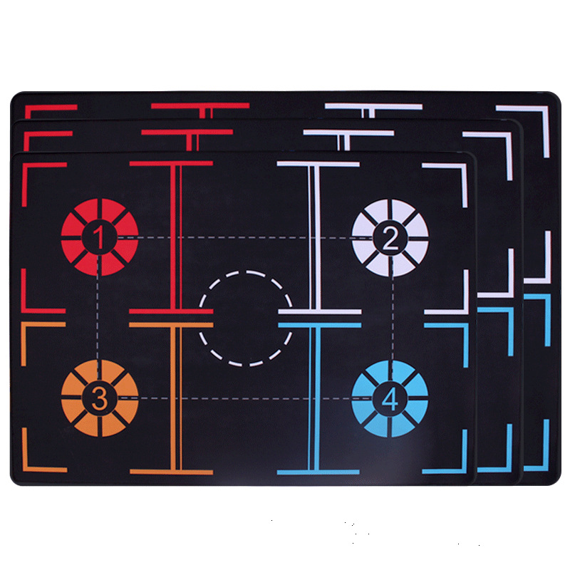 Basketball training footpad non-slip indoor and outdoor general sports training pace ball control dribbling noise reduction sound insulation pad