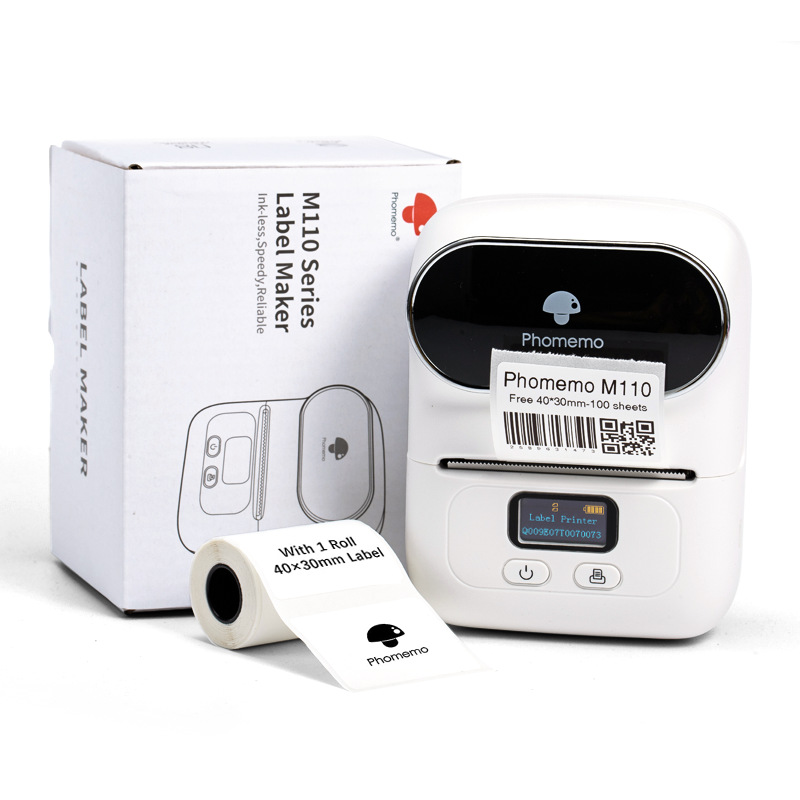 phomemo thermal printer garment tag barcode printer cross-border commercial price label printer