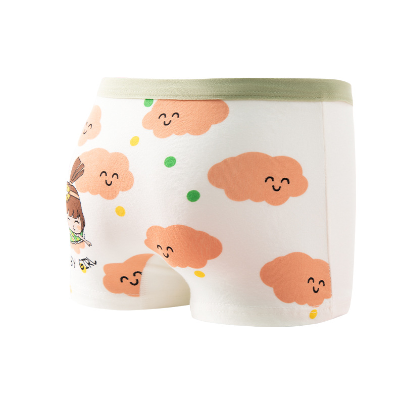 Children's underwear girls boxer cotton class a small and medium-sized children's baby shorts girls boxer pants factory outlet