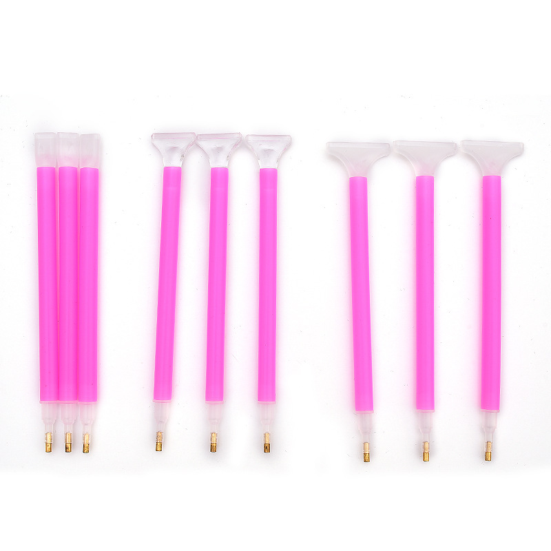 Supply Diamond painting film pen correction pen diy quick stick drill pen three diamond painting point drill pen manufacturers wholesale