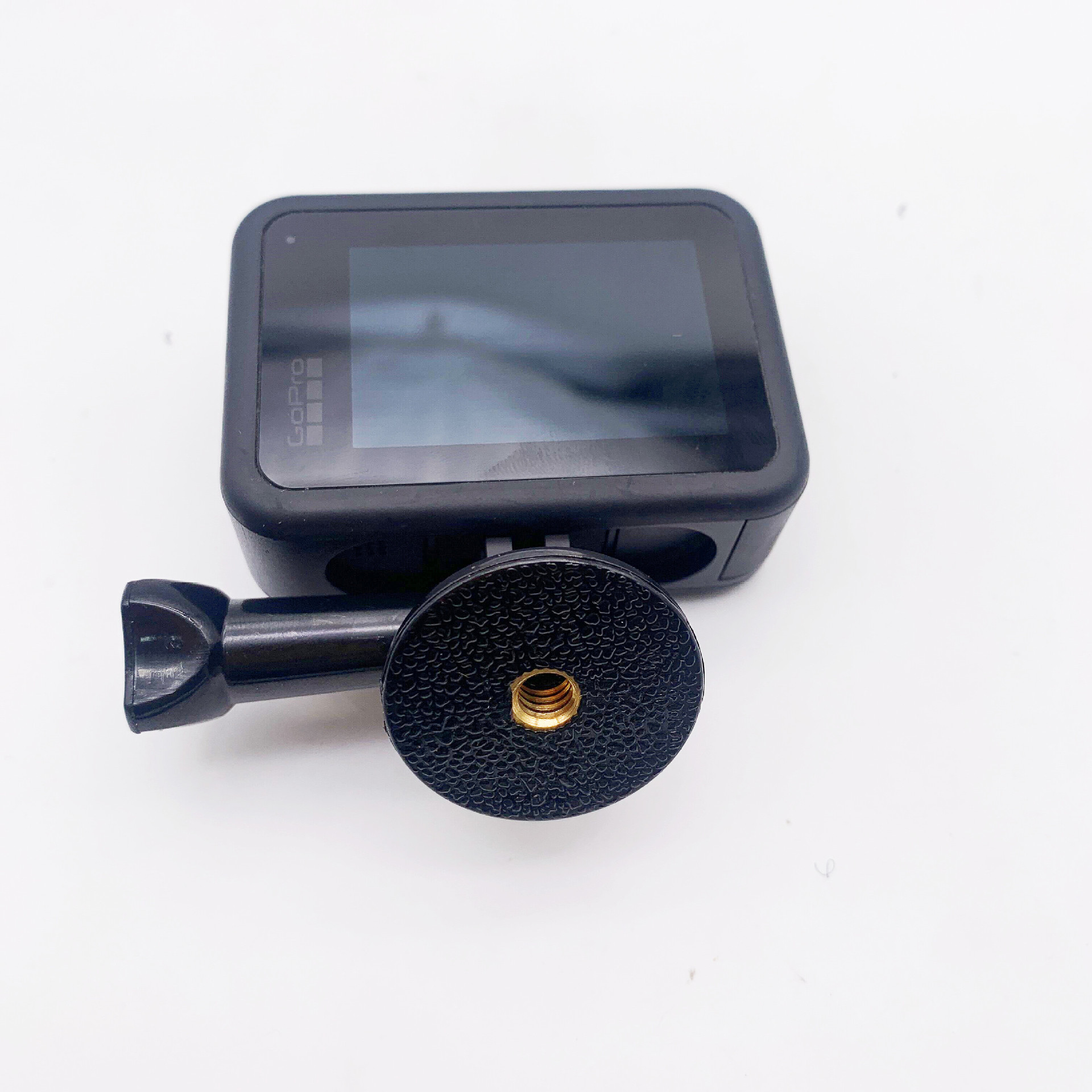 gopro mountain dog small ant Dajiang camera tripod selfie stick handheld gimbal stabilizer copper nut adapter