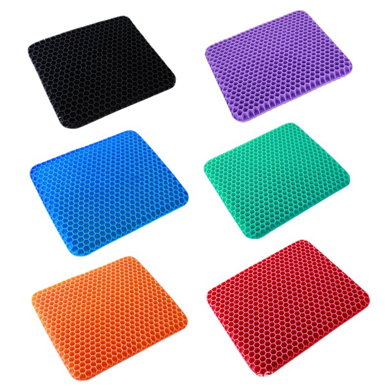 Factory Wholesale Honeycomb Gel Cushion Summer Products Ice Cushion Leather Sofa Car Seat Office Ice Cushion