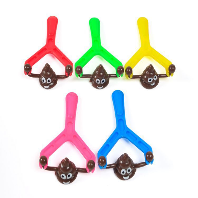 Stepping into Explosions Poop Finger Ejection Small Toy Sticking to Wall Decompression Poop Slingshot Trick Artifact Stall Explosions