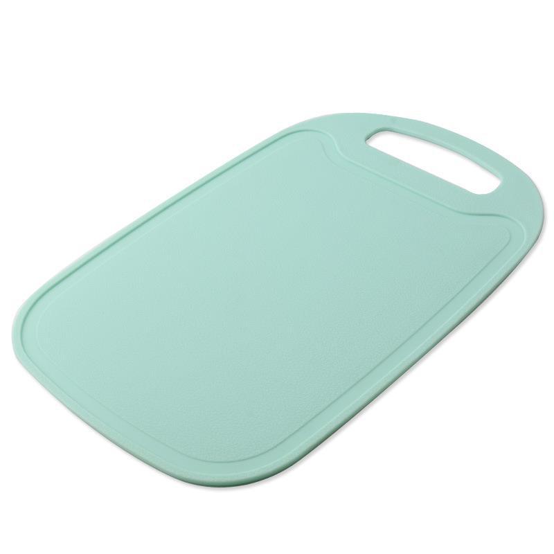 Double-sided cutting board children's complementary food plastic cutting board creative fruit cutting board wholesale plastic cutting board with groove