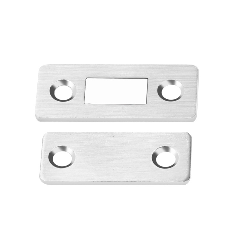 Cabinet suction strong magnetic stainless steel magnetic touch non-perforated invisible door suction sheet drawer clothes cabinet sliding door accessories