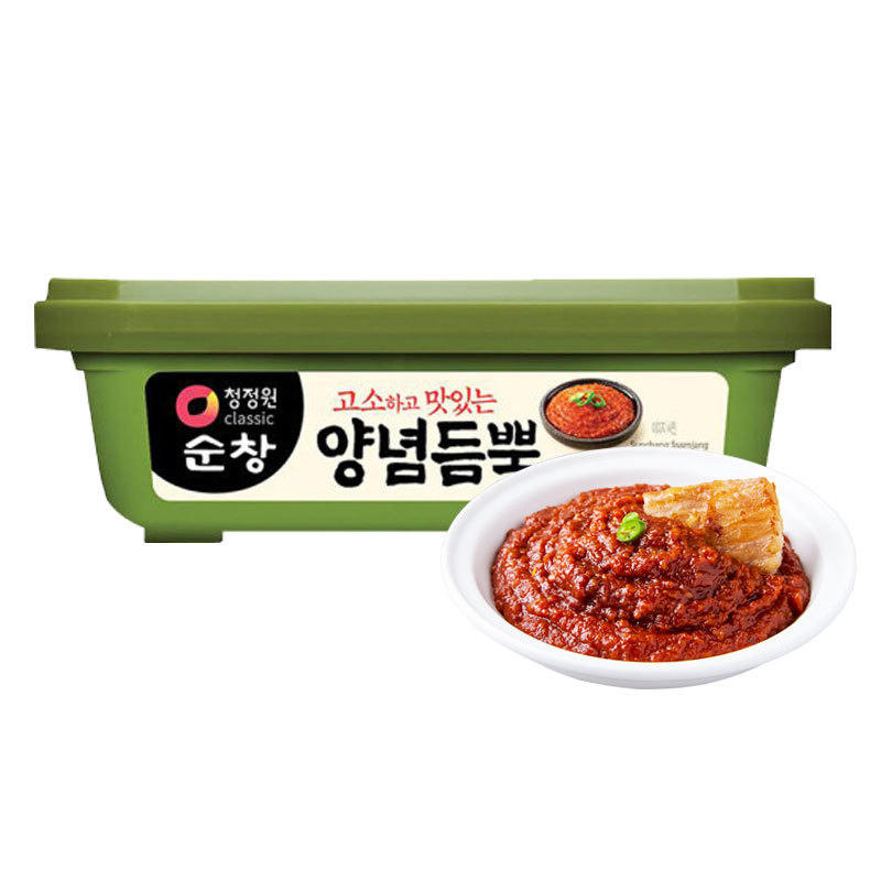 South Korea imported Qingjing Garden Chili sauce rice sauce barbecue sauce barbecue chili sauce lettuce rice sauce rice sauce