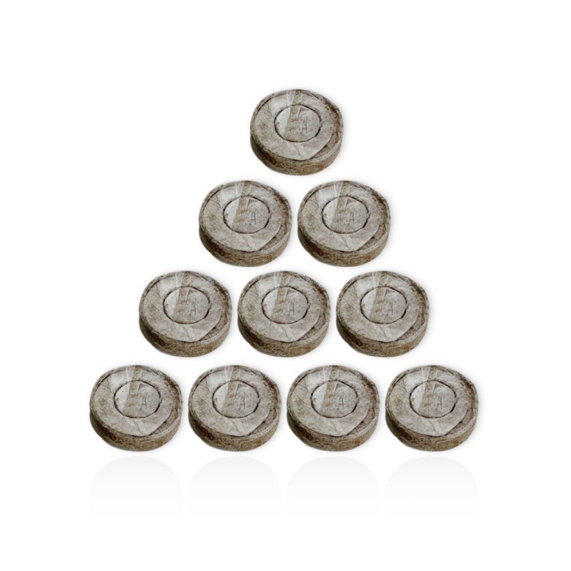 Direct sales 3cm-5cm seedling block nutrition block compressed soil domestic Jiefei matrix block seeding seedling vegetable melon and fruit