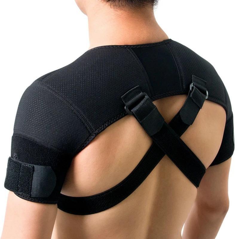 Hot Sale Sports Double Shoulder Belt Double Shoulder Strap Two-way Adjustable Pressure Breathable Protective Strap Cross Shoulder Strap