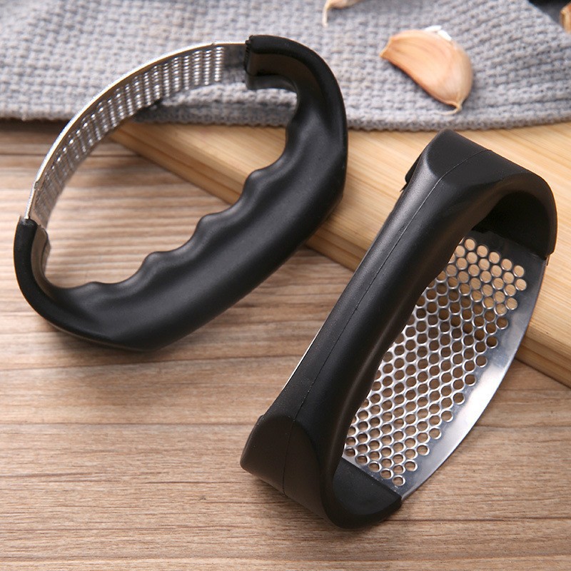 Manual Circular Stainless Steel Garlic Press, Garlic Masher, Garlic Paste, Household Garlic Peeler Manufacturer Wholesale