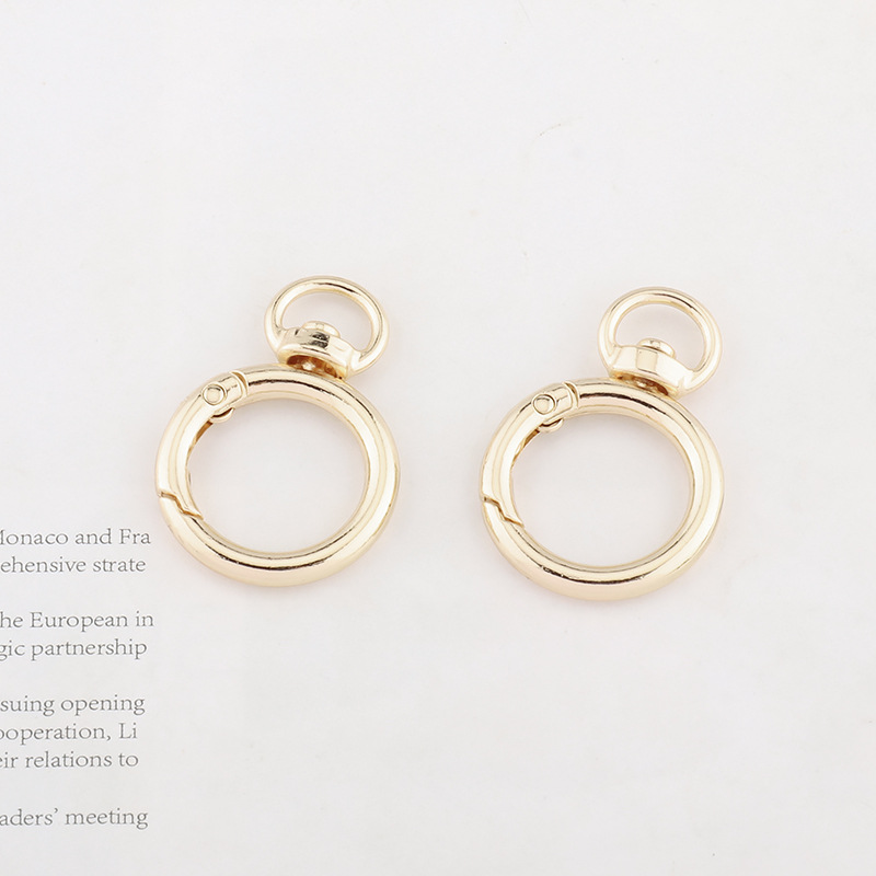 Hardware Metal Rotating Ring Spring Ring Multifunctional Tool Accessories for Bags and Bags Manufacturer Ready Stock Wholesale