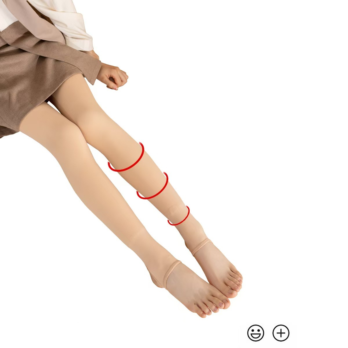 Light leg artifact stockings women pantyhose spring autumn and winter fleece-lined thick flesh color leggings anti-light socks wholesale