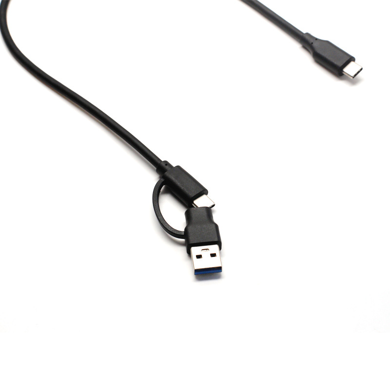 micro-B to type-C mobile hard disk data cable USB3.1 type-c to 3.0 data cable 10GB3.1