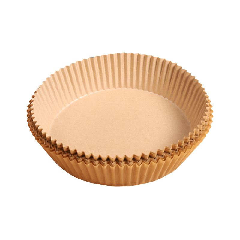 Factory direct air fryer paper special paper oil-absorbing paper tray oil-proof non-stick round high temperature resistant paper baking pad paper